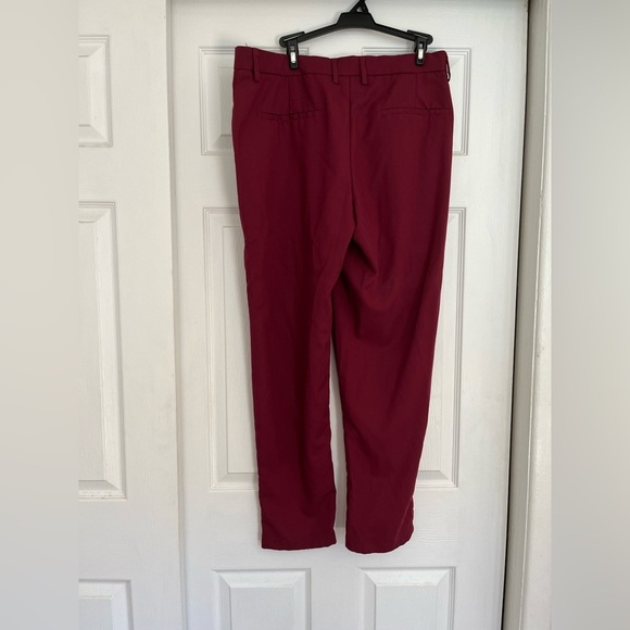 Mens SHEIN Burgundy Size Large inseam 28.5 Suit Pants - Picture 8 of 8